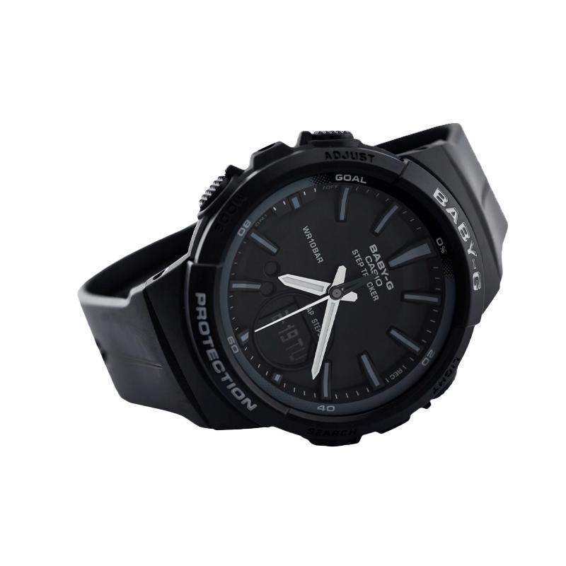 Casio CASIOBABY-G серия спортивная серия модный тренд контрастный цвет уличный классика стрелочный двойной дисплей спортивные водонепроницаемые кварцевый механизм BGS-100SC-1A