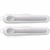 Lock&Lock Baby Food Little Rub Baby Food Silicone Spoon, Ivory, 2pcs, Korean Popular Tableware