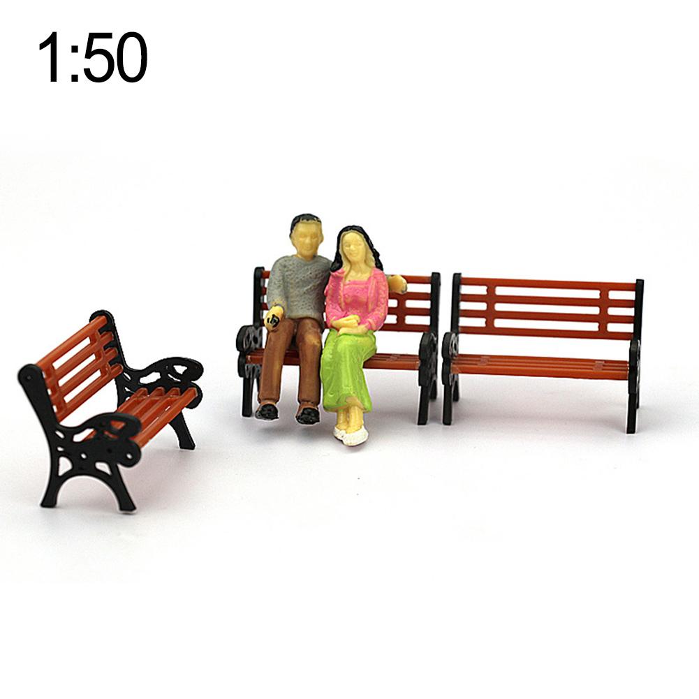 High Quality Model Train Model Park Bench 100% Brand New