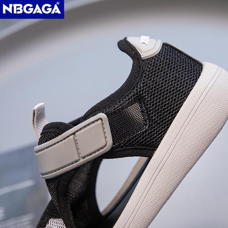 Летние детские сандалии для мальчиков и девочек, модная спортивная пляжная обувь для малышей, уличные детские дышащие повседневные сандалии, размер :23-36