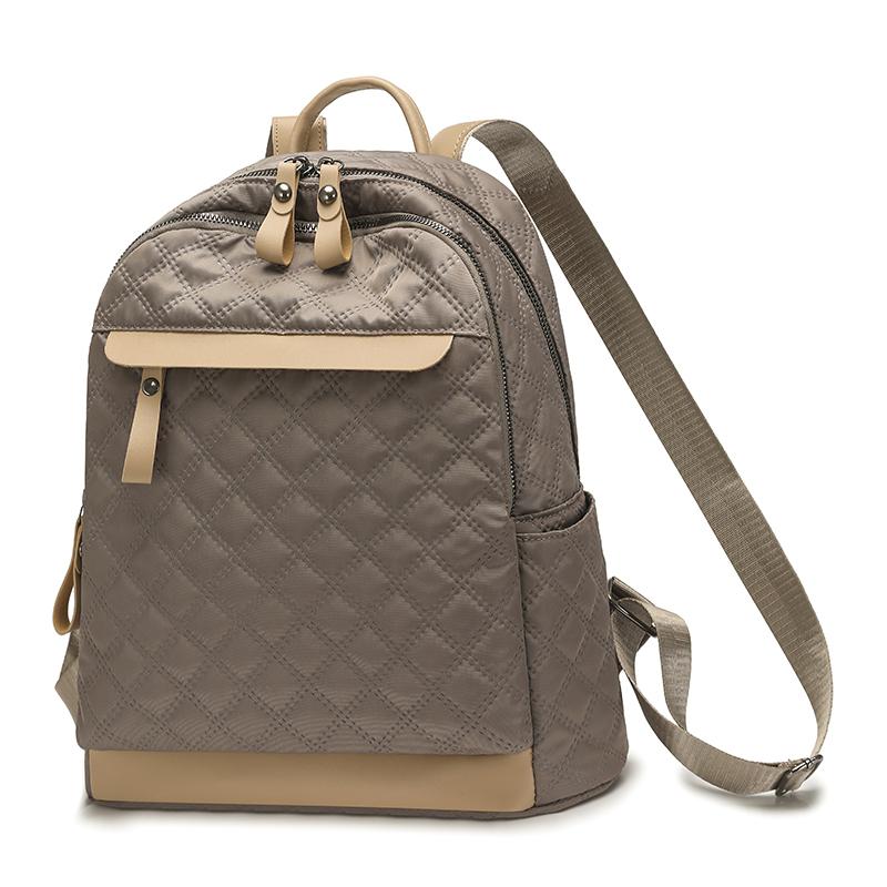 Рюкзак Студенческий Школьный Рюкзак Женский Легкий Ромбовидный Рюкзак