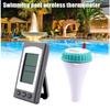 Wireless Pool Thermometer Floating Water Thermometer for Indoor Outdoor Spa Hot Tub