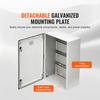 VEVOR NEMA Steel Enclosure, 60x40x23 cm NEMA 4X Fiberglass Electrical Box, IP66 Waterproof & Dustproof, Outdoor/Indoor Electrical Junction Box