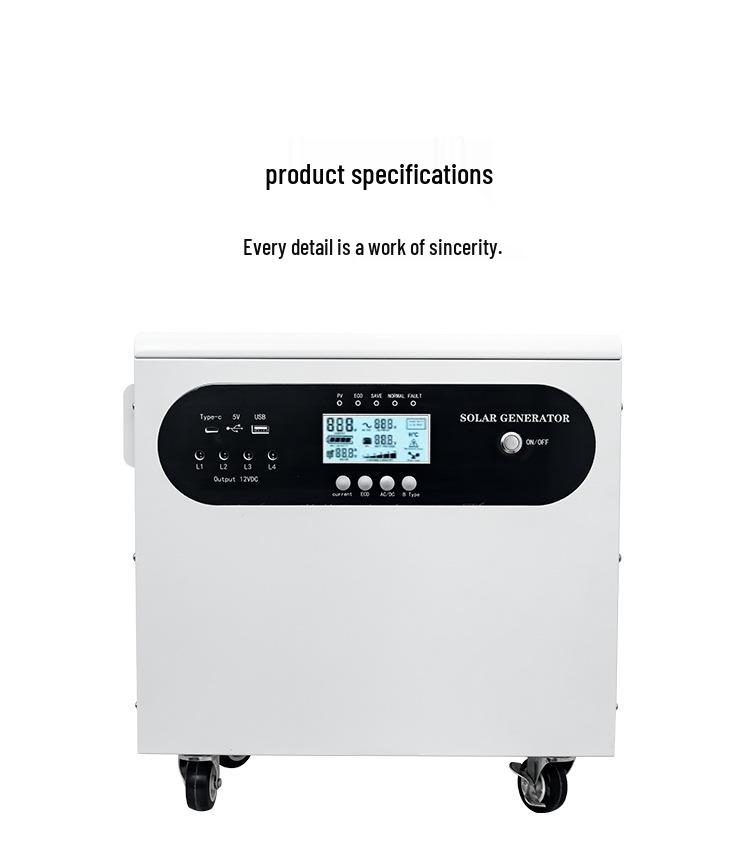 8kW Solar Energy Storage System with Integrated Inverter & Controller, 10 Degrees Backup Power, Cross-Border Battery Solution