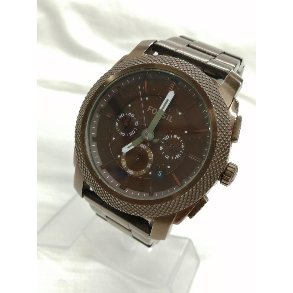Б/у FOSSIL BRN/FS-4661/Только корпус/Хронограф с ободком