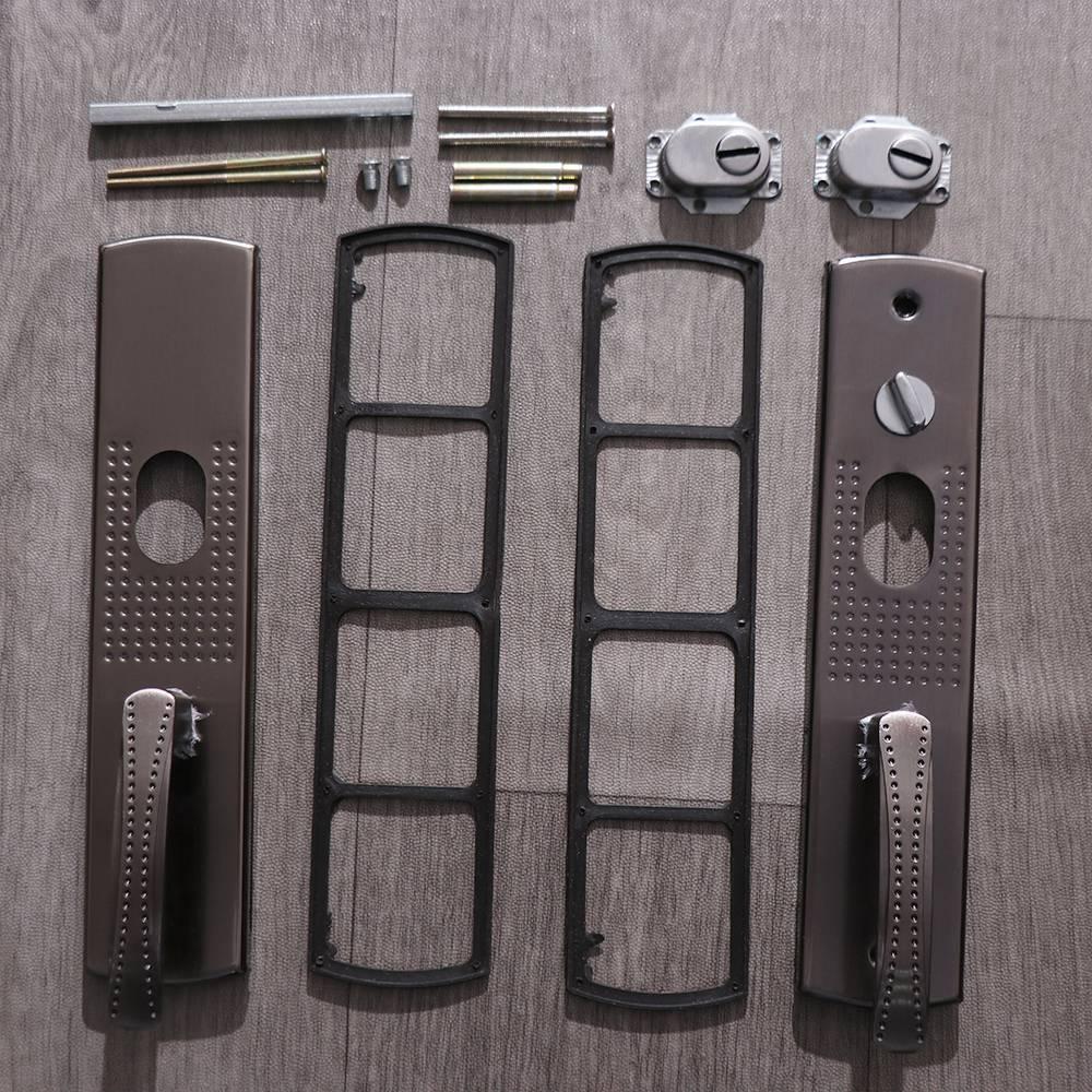 Household Hardware Universal Security Door Handle Thickened Practical Panel Handle Multi Function Widen Door Lock Door
