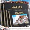 Professional 8K Marker Drawing Book: Blank Fine Art Paper for Manga and Coloring