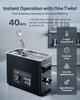 6L Ultrasonic Cleaner, Professional Ultrasonic Cleaner Machine with Knob Control, Stainless Steel Cleaning Machine with Basket and Cleaning Ball, for