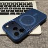 Дышащий полый сетчатый магнитный чехол для телефона для iPhone 11 12 13 14 15 16 17 Air Pro Max Plus для беспроводной зарядки Magsafe