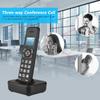 Bisofice D1002B Cordless Phone with Answering Machine Caller ID/Call Waiting 1.6 Inch Backlight LCD
