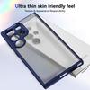 Чехол для Samsung Galaxy S22 Ultra 5G Матовый Skin Touch Прозрачный PC + TPU Ударопрочная задняя крышка телефона