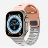 Спортивный ремешок для Apple Watch Ultra 9 8 7 6 SE 5, мягкий силиконовый легкий браслет-ремешок для iWatch 38 мм, 40 мм, 42 мм, 44 мм, 45 мм, 49 мм