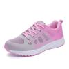 Fashion Women's Spring and Autumn Casual Sports Shoes Walking Breathable Solid Color Light Flat Shoes Large Size Student Women's Shoes