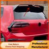 Rear Trunk Roof Sport Spoiler Tail Wing For VW Golf 7 7.5 MK7 MK7.5 GTI R 2014-2020 Oettinger Style Car Fixed Wind Body Kit