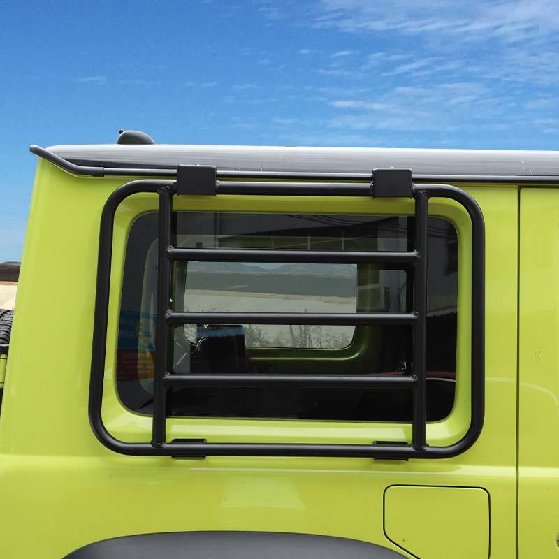 Заднее окно автомобиля, бронированные ограждения, вентиляционные защитные рамки, полка для Suzuki Jimny 2019, автомобильные аксессуары ( Алюминиевый сплав )