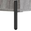 Highboard Gray Sonoma 69.5 x 34 x 180 cm Particleboard