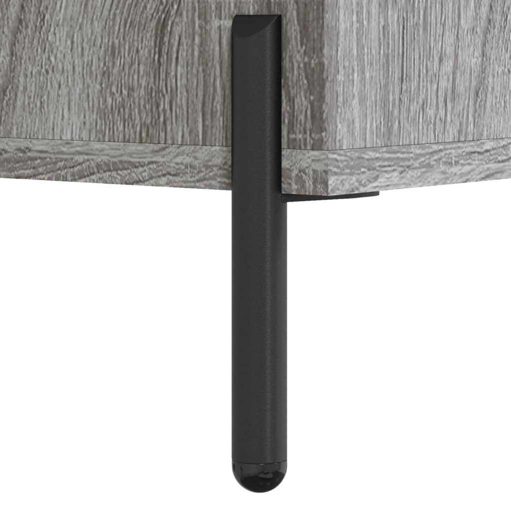 Highboard Gray Sonoma 69.5 x 34 x 180 cm Particleboard