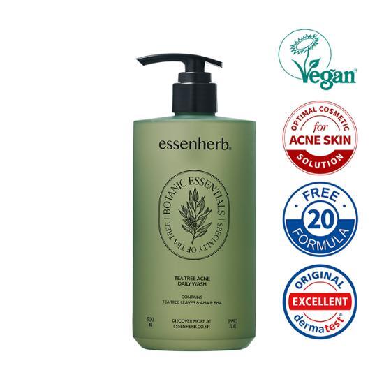 essenherb Tea Tree Acne Daily Wash 500ml