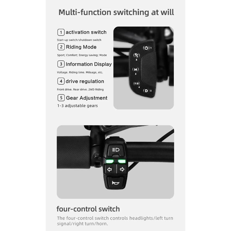 BOYUEDA Q7Pro Max E-Scooter 3200W Dual Motor 52V28AH Battery NFC Activated App Control Escooter Silent Tires Electric Scooter