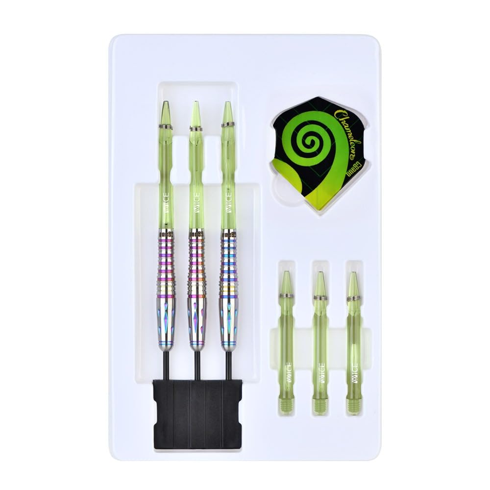 One80 CHAMELEON TOPAZ Chameleon Topaz STEEL 24g Dart Barrel Dart Set