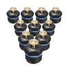 10Pcs Yard Garden Gas Sprinkler Head Water Lawn Irrigation Cooling Spray System