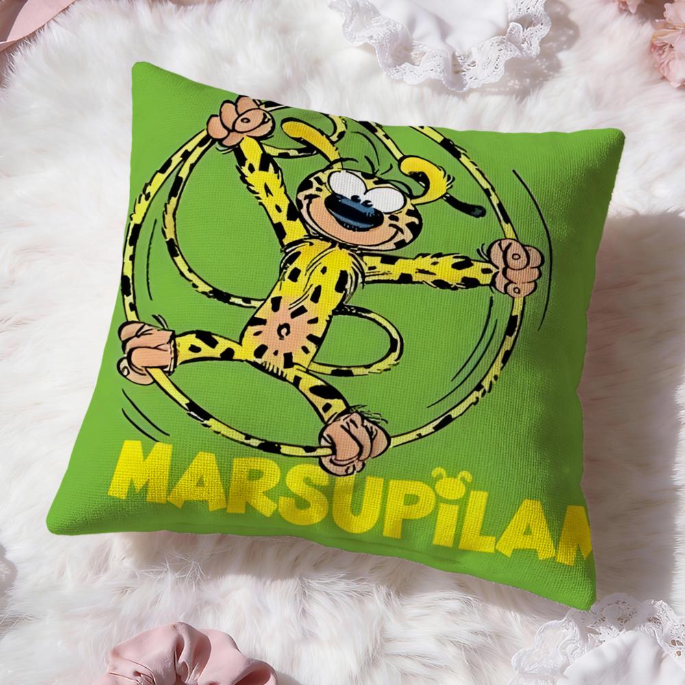 Чехол на подушку Аниме M-MarsupilamiS Премиум-комфорт Двусторонний чехол для подушки - Дизайн «Два в одном» для любой комнаты и салона автомобиля