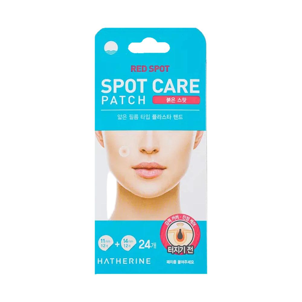 [DAISO] Пластыри от прыщей Hatherine Spot Care Patch Красные пятна 24 шт. и Желтые пятна 12 шт.