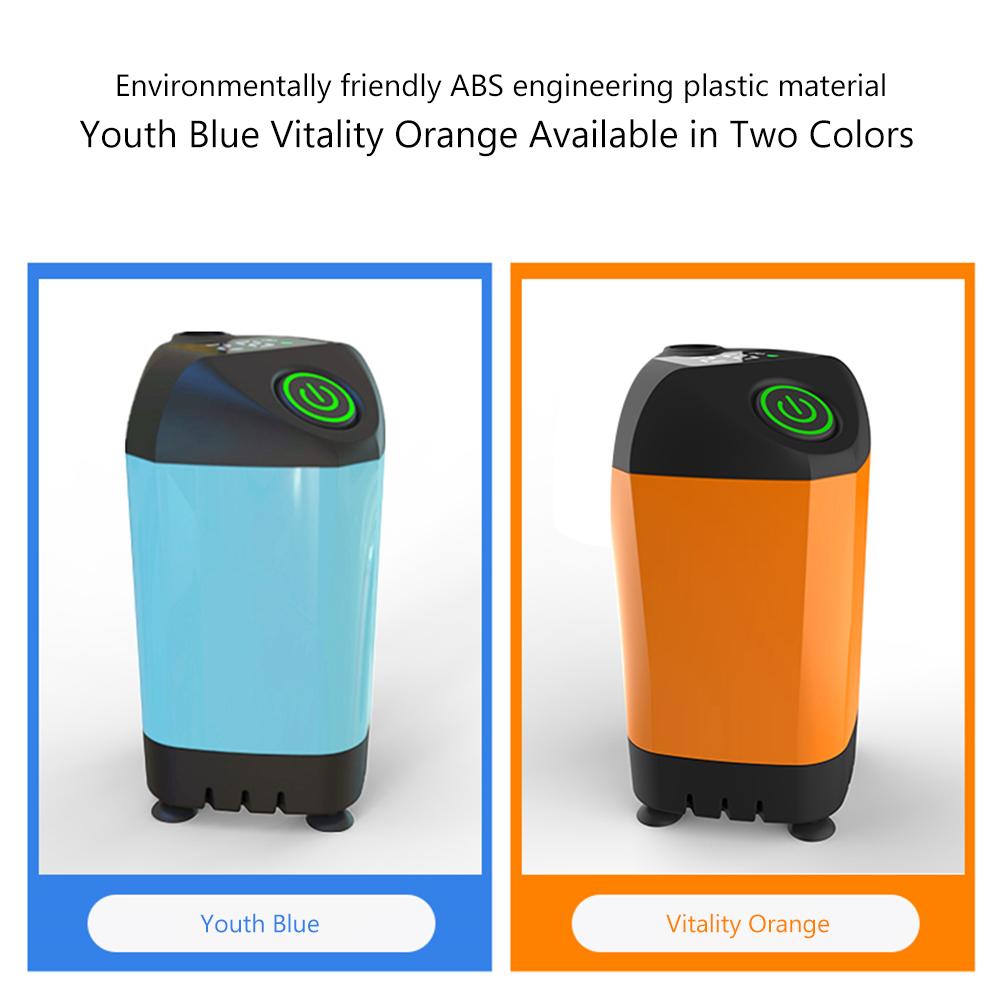 Электрический насос для душа на открытом воздухе, портативный кемпинговый душ 4800 мАч, IPX7, водонепроницаемый дисплей температуры для пешего туризма, путешествий, пляжа