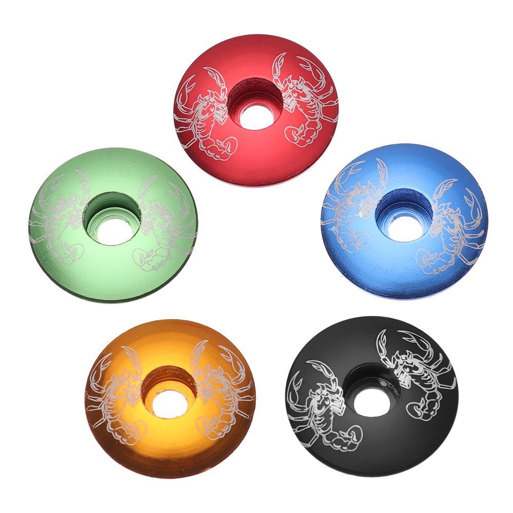 Alloy Fixed Gear Bike Front Lid Bicycle Headset Cover Bowl Covers Ultra-ligh Headsets Parts