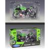 Масштаб 1/12 WELLY 2010 Kawasaki Ninja ZX-10R, модель мотоцикла из сплава, литье под давлением, металлические игрушечные транспортные средства, коллекция высокой имитации, детские подарки