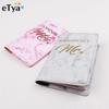 Marblizing PU Leather Passport Cover Case for Travel with ID Credit Card Slots Wallet Passport Sleeve Bag Holder Bag