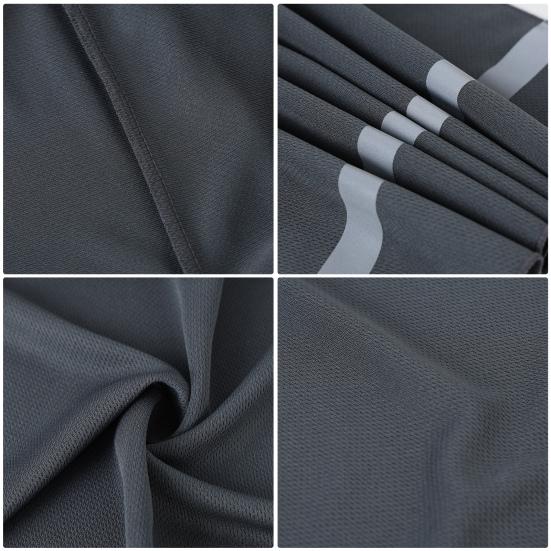 12 Pieces Hard Hat Sun Shade with Reflective Strip Cooling Skull Hat