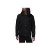Jordan Мужская куртка Essentials Solid Polo Casual Button Jacket Black FN4528-010