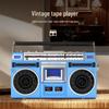 Retro Multifunctional Bluetooth Cassette Player & Recorder