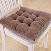 Подушки для стульев из вельвета, однотонные мягкие подушки для сидений, декоративные подушки для домашнего офиса, кухонного стола, стула, аксессуары