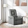 Relaxation Armchair Dark Grey Fabric