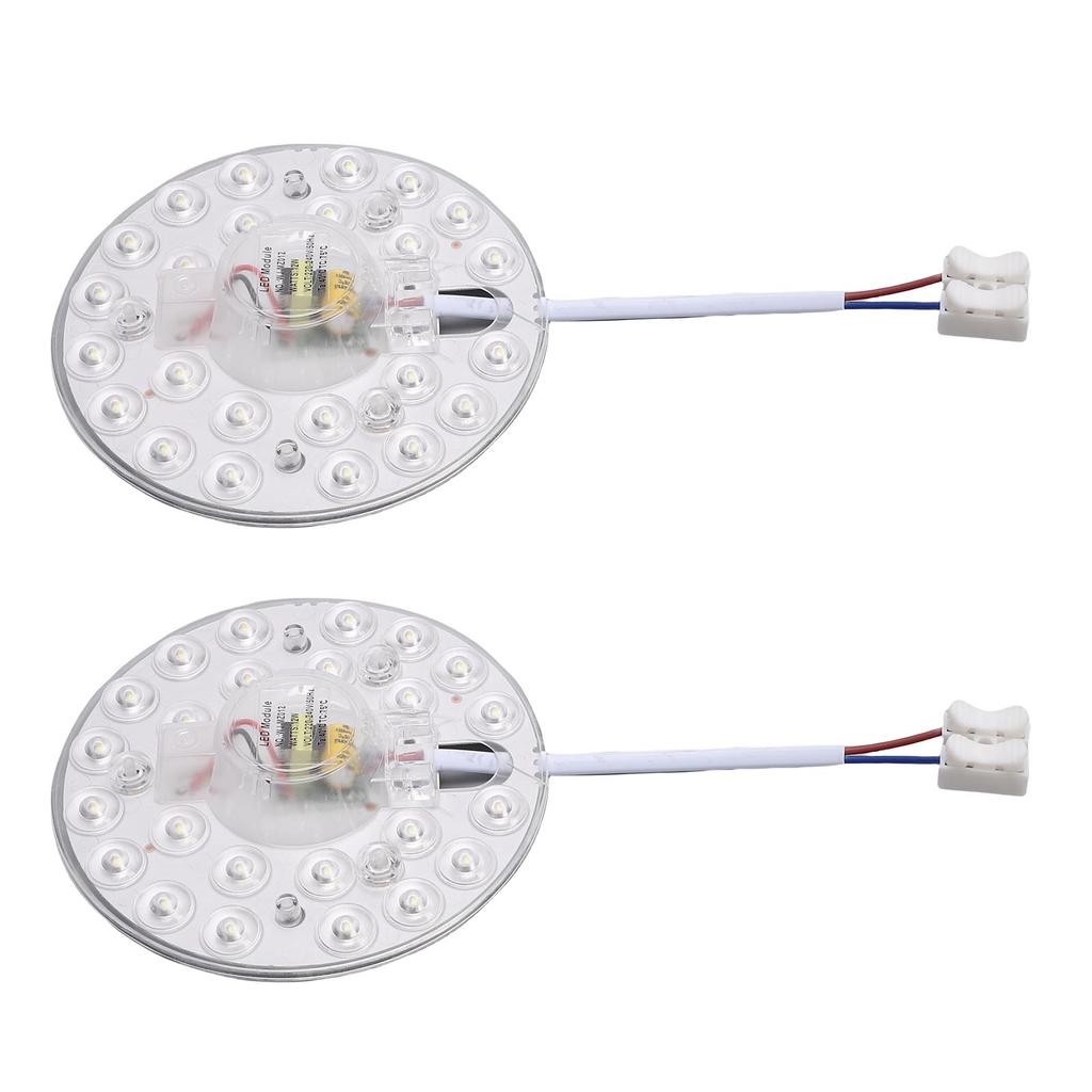 2PCS Ceiling Light Replacement Board 12W Aluminum Magnetic LED Ceiling Light Panel Retrofit for Pendant Light Wall Light