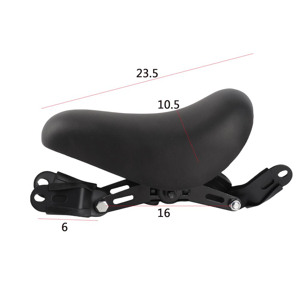 Front Mounted Bicycle Seats with Handlebars and Foot Pedals for Kids Children