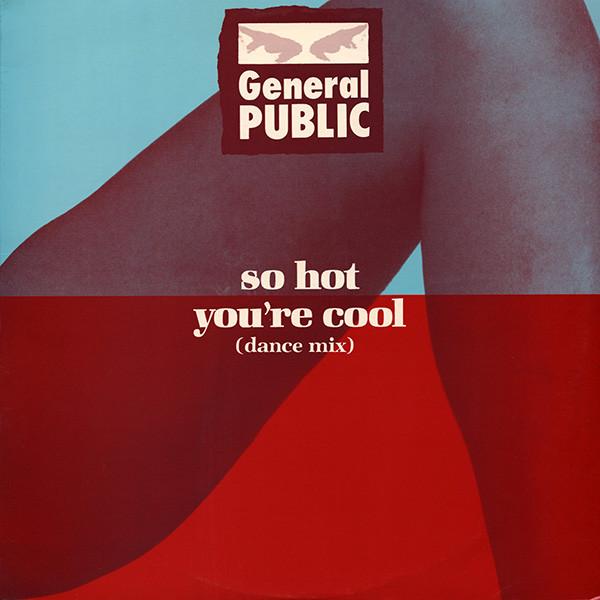 12-дюймовая пластинка GENERAL PUBLIC So Hot Youre Cool SP70415 I.R.S. Записи 1985 г. Поп США Б/у
