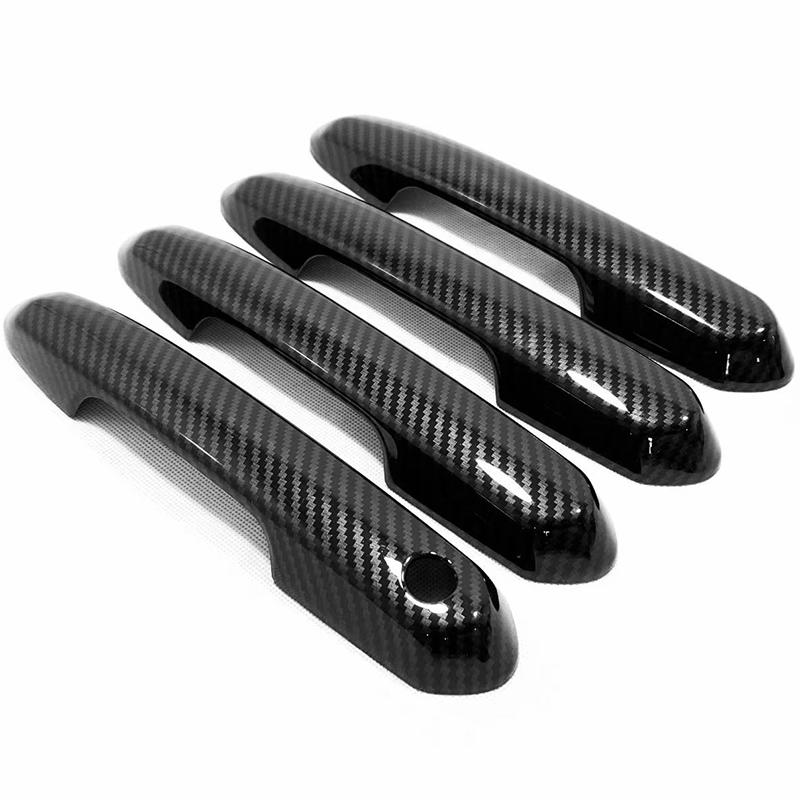 Накладки на боковые дверные ручки, молдинги, наклейки для Toyota Highlander Kluger-2022, ABS, Стайлинг автомобиля