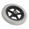 Wheelchair Rubber Wheels for 7 Inch Front Wheels - Ideal for Disabled, Elderly, and Old People Walk Chair