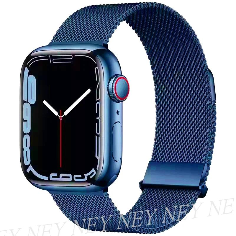 Milanese Loop for watch bands 44mm 40mm ultra 2 band 49mm 45mm 41mm 42-38-44mm strap bracelet iwatch series 8 7 6 SE 5 4 3