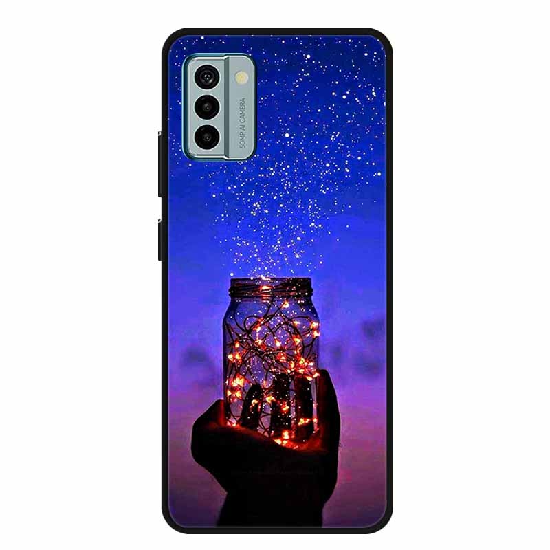 Для Nokia G22 Чехол G 22 Чехол для телефона Черный Силикон Мягкая задняя крышка Чехол для телефона Nokia G22 6.5" Coque Для NokiaG22 Funda