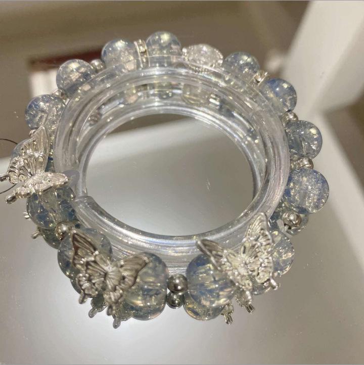 Цветочный браслет с бабочкой: Новые украшения в китайском стиле - Идеальный подарок на день рождения лучшего друга