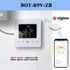 Tuya WiFi Термостат Для Газового Котла Отопления Работающий от Батареек Умный Комнатный Термостат С Удаленным Управлением Через Приложение