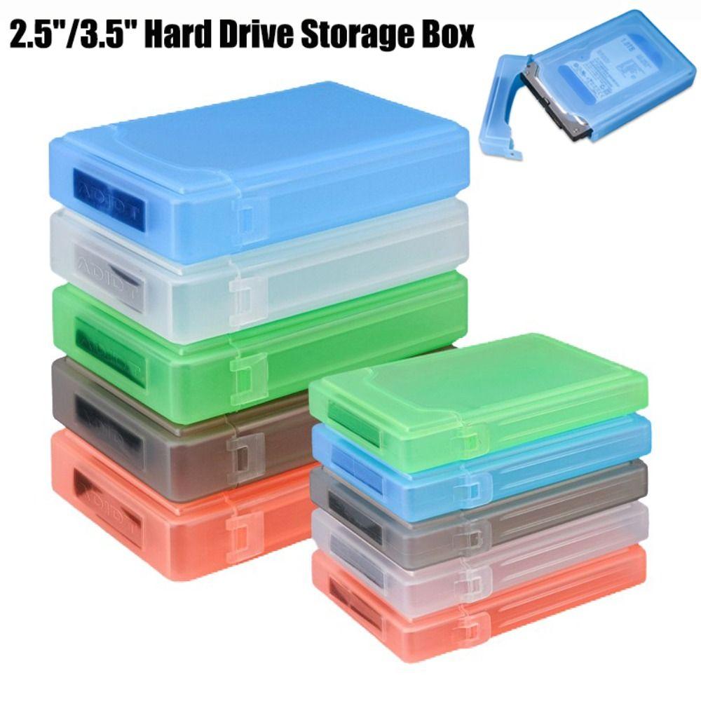 Shockproof HDD Storage Box Plastic External Hard Drive Storage Box IDE SATA Storage Box