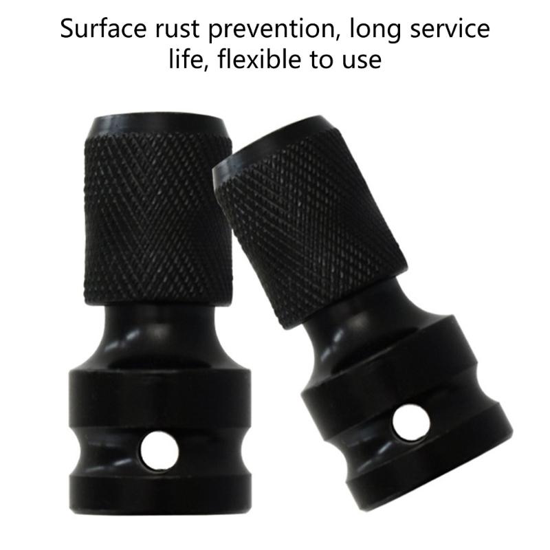 Переходник с 1/2'' квадрата на 1/4'' гнездо, Дрель, Гаечный ключ, Трещотка, Переходники для привода, Удлинитель, Квадратный, Набор бит для ударного шуруповерта