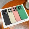Cover For Infinix Note 30 Smart 7 Hot 40 GT 10 Pro Itel A04 P55 S23 P40 Case High Quality Solid Color Soft Liquid Silicone Anti Drop Phone Shell Capas