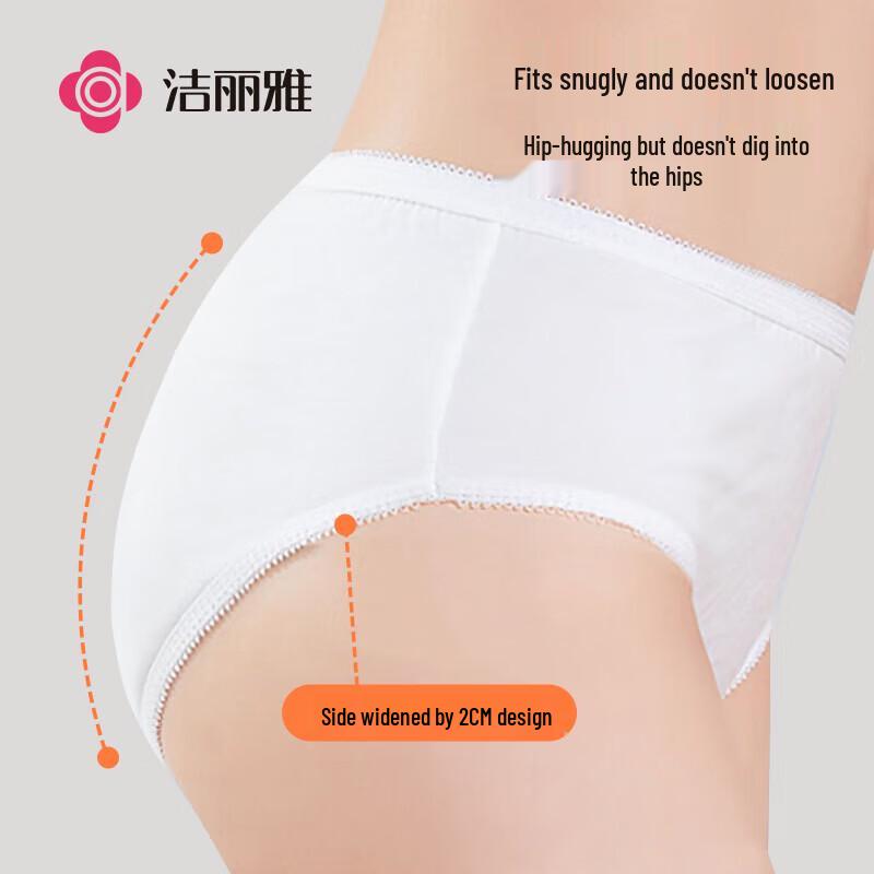 Grace Women's Disposable Cotton Underwear (5-Pack)