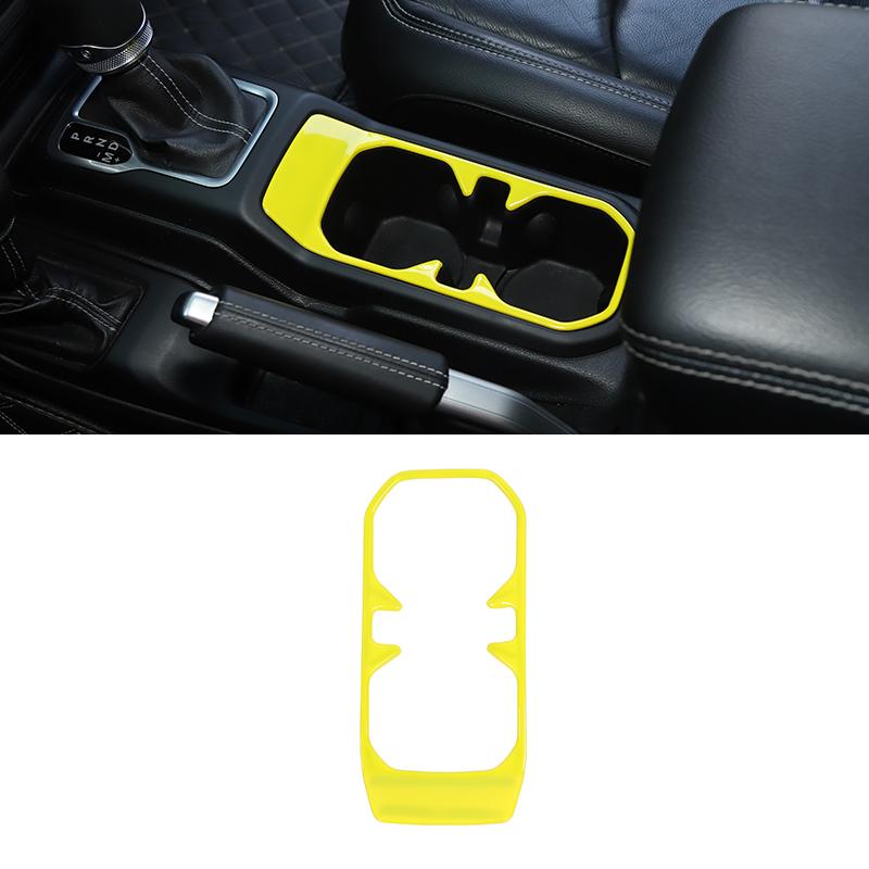 JIDIXIAN для Jeep Wrangler JL для Gladiator JT 2018 2019 2020 2021 2022 2023 2024 2025 Декоративная крышка для держателя стакана автомобиля